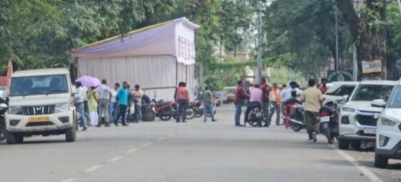 KORBA:HMS-BMS नेताओं में मारपीट,जमकर चले लात-घूंसे-चैन